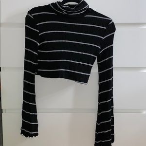 Turtleneck Crop Top
